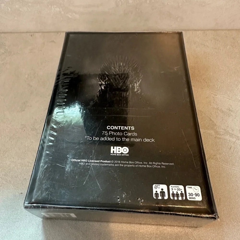 What do you Memes Game of Thrones Expansion Pack 75 Photo Game Cards Sealed